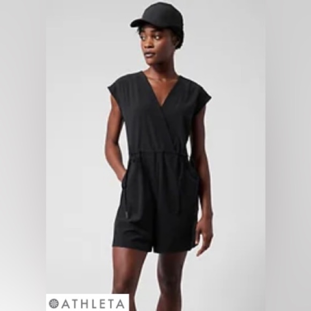 Athleta Marlow romper new without tags. Size medium.